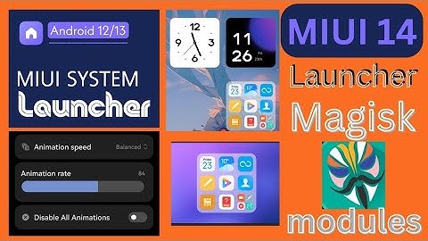New Stable MIUI 14 System Launcher Update with New Widget & Super Folder Support for MIUI Users #8