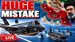 LIVE: Iran Just Made A HUGE MISTAKE In The Strait Of Hormuz
