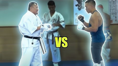 Amateur MMA Fighter & Bodybuilder vs Kyokushin Karate Master