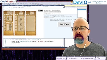 CodeRushed e85 - Building a Visual/Sound Effects Editor in C#/WPF, Part 3