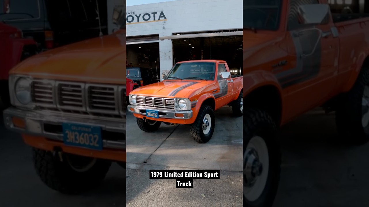 1979 Limited Edition Sport Truck #340 of #1089! So beautiful! #toyota #vintage via alwaystoyota