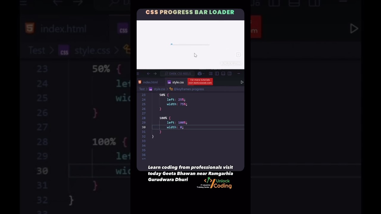 Learn coding from professionals get in touch today. 