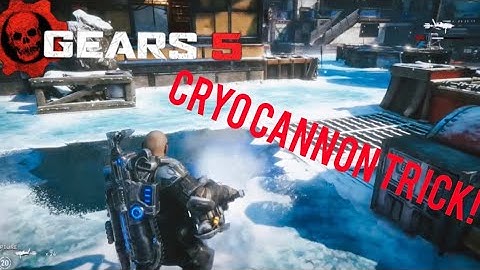 Hidden Use Of The Cryo Cannon On Icebound! - Gears 5 Tips And Tricks