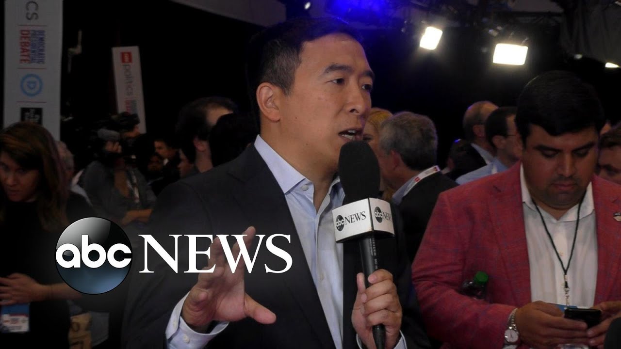 Andrew Yang joins ABC News Live to discuss debate performance