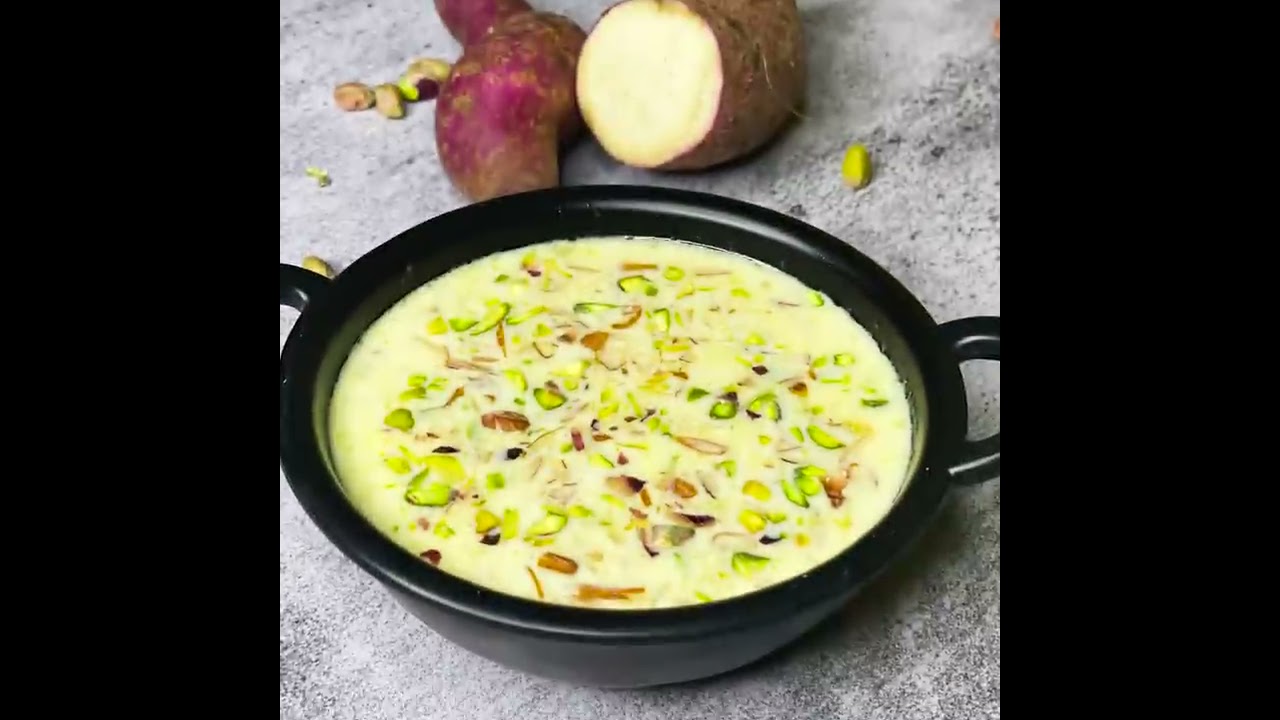 Sweet potato kheer recipe  Shakarkandi ki kheer recipe       Vrat Kheer    