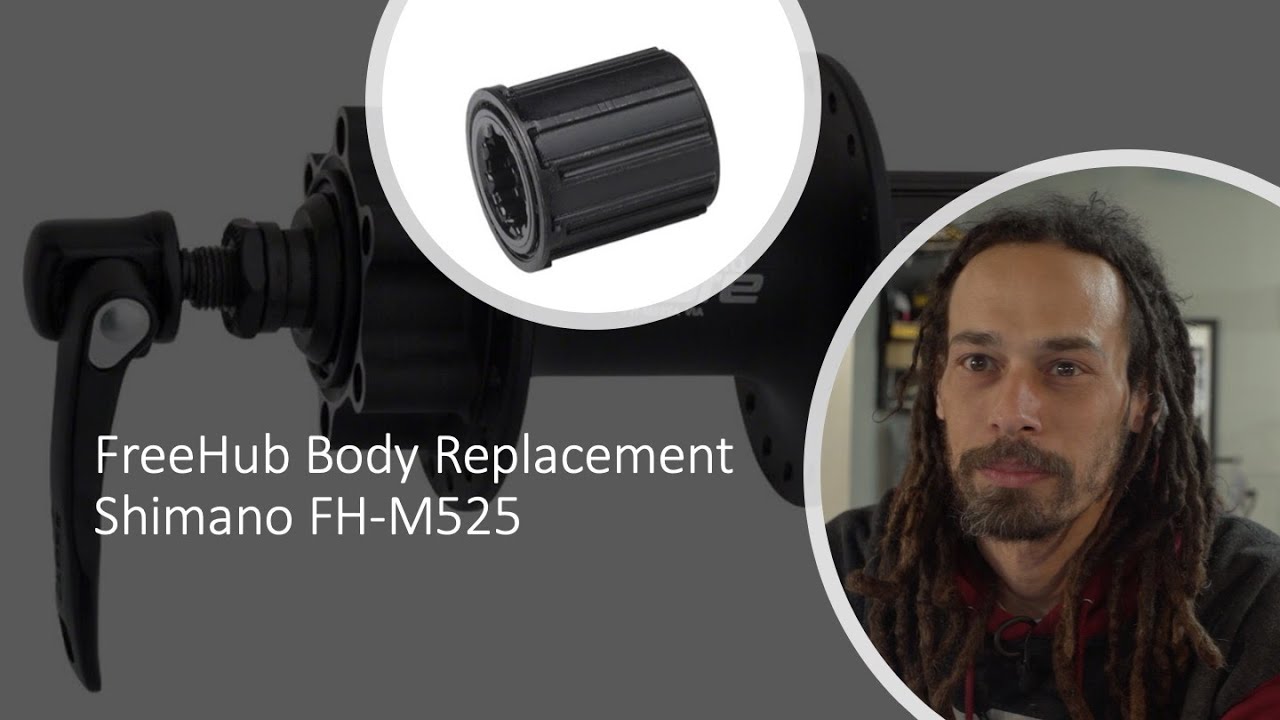 Shimano Deore Freehub Body Replacement FH-M525 - YouTube