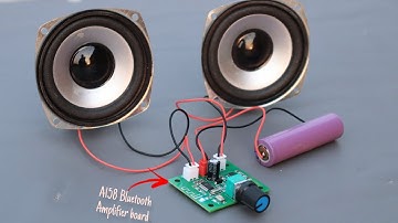 XH-A158 Bluetooth Amplifier board | Full wiring and sound test