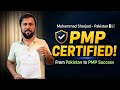 PMP Success Story - Muhammad Sharjeel cleared from Pakistan in 2026 6 june