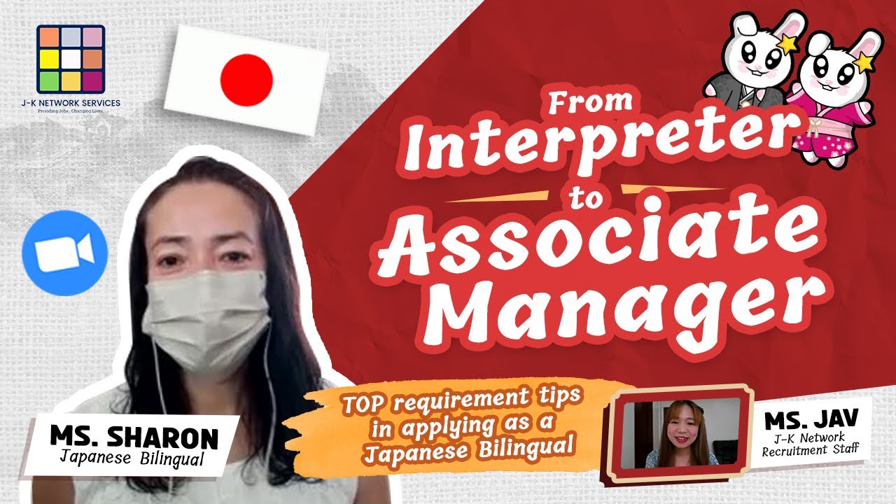 An Interview with Ms. Sharon, a Tenured Japanese Interpreter to a Global BPO Manager