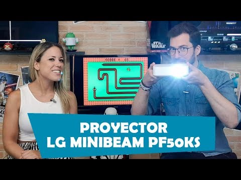 Proyector Portátil LG Smart TV Integrado, Full HD, Hasta 100″, 600