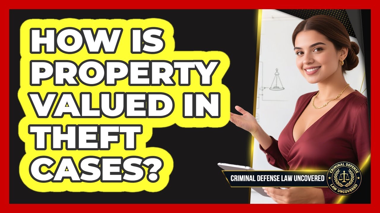 How Is Property Valued In Theft Cases?