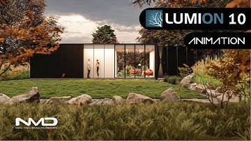 LUMION 10 Pro Modern Black Container House/Casa Moderna Teaser Render