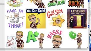 Bitmoji Sticker for the Classroom screenshot 1