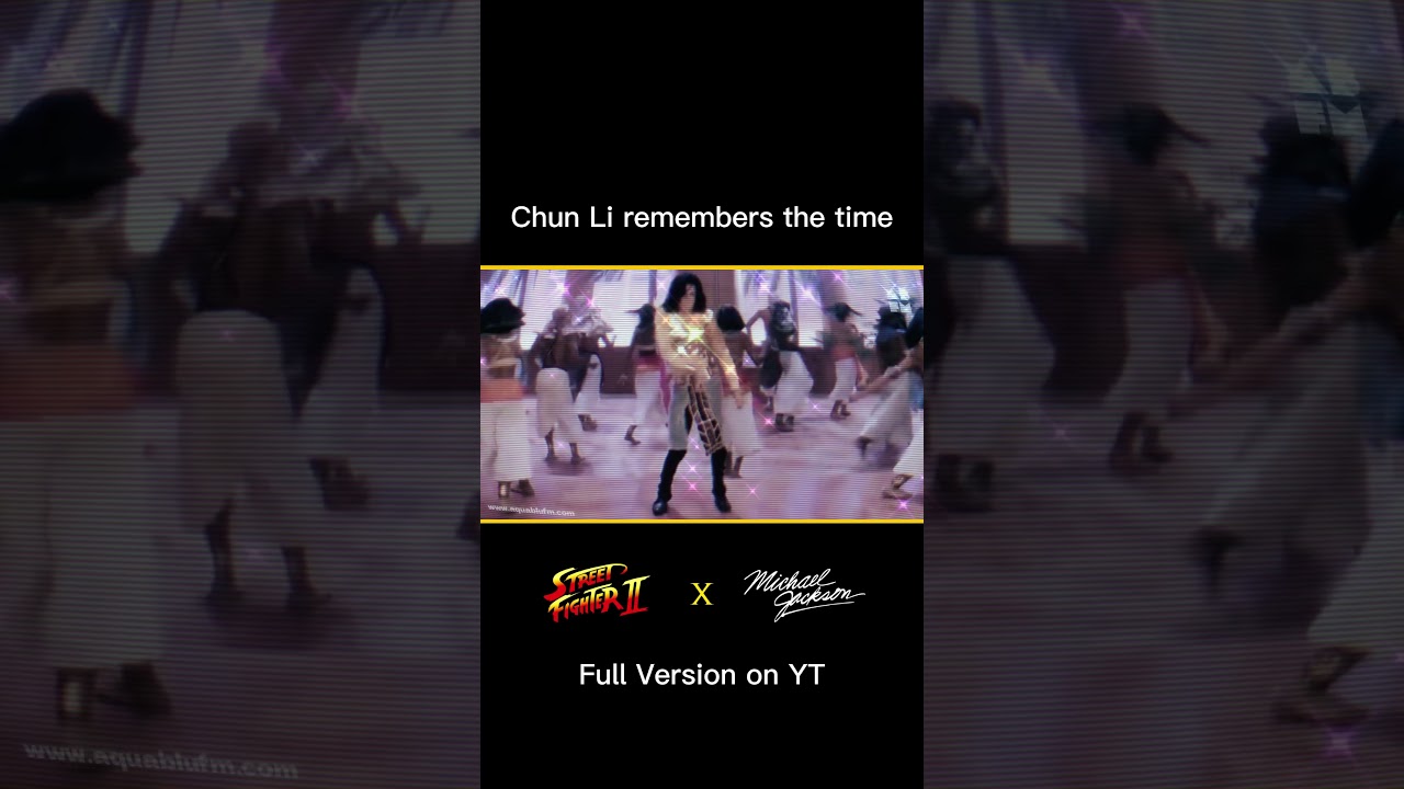 MJ x Street Fighter is just gold