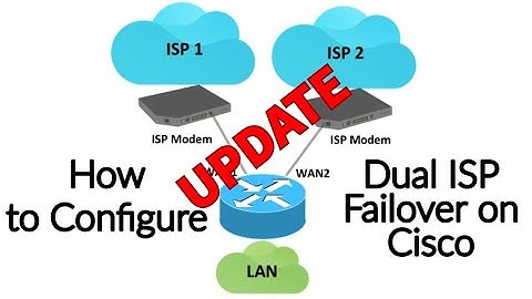 Part 2 (Update): How To Configure Dual ISP Failover on a Cisco Router With a Dynamic IP Address