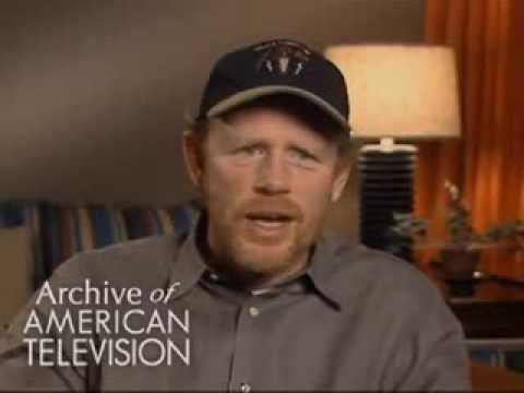 Ron Howard on "Richie Cunningham" and "Fonzie" from Happy Days - EMMYTVLEGENDS.ORG