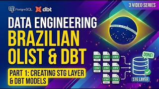 Building a Full Analytics Engineering Project with dbt + Postgres | Part 1: Staging Layer