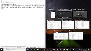 AndroGoat Android Penetration Testing Input Validations