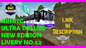 apsrtc ultra deluxe new edition bus mod in bussid | in telugu | By Srk bussid hub . express bus mod