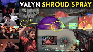 Valorant Streamers React To G2 Valyn INSANE 3K SHROUD SPRAY TRANSFER SAVING Round Against NRG
