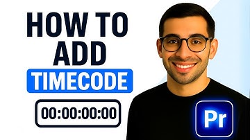 How to Add Timecode in Premiere Pro? (Easy Method)