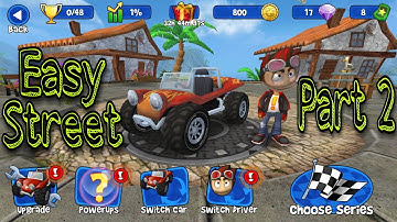 Beach Buggy Racing - Gameplay Walkthrough Part 2 - Easy Street (iOS, Android)
