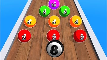 2048 Colors Ball Run 💸🎱❤️MAX LEVELS!! All Levels Gameplay Walkthrough Android, iOS NEW UPDATE