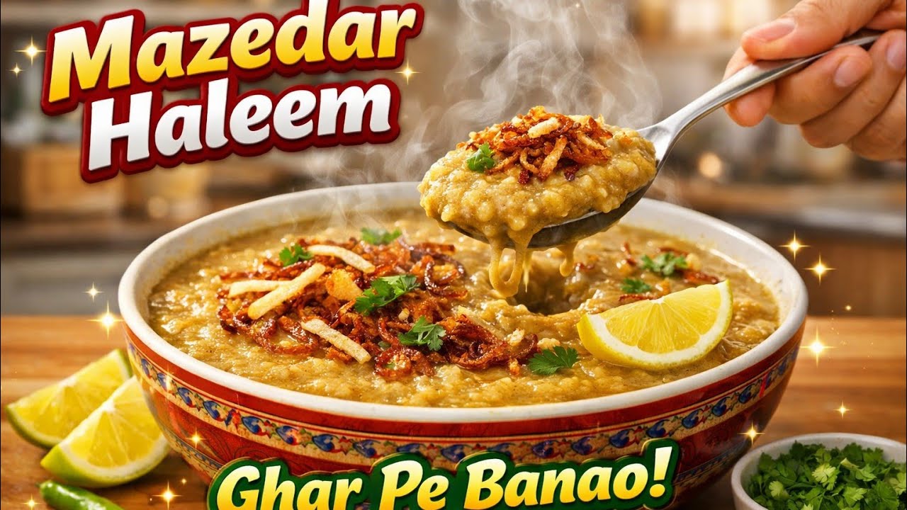 Ramzan special haleem recipe 😋 | Easy Homemade Haleem Recipe Ambala sister vlog 