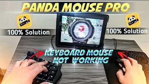 Panda Mouse Pro --- Keyboard ⌨️ Not Working / Mouse🖱️Not Working / Problem Solve/  #level63ff