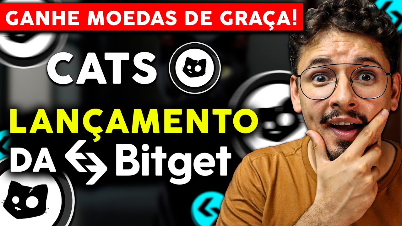 NOVO LANÇAMENTO DA BITGET: CATS (CATS) - COMO GANHAR MOEDAS DE GRAÇA
