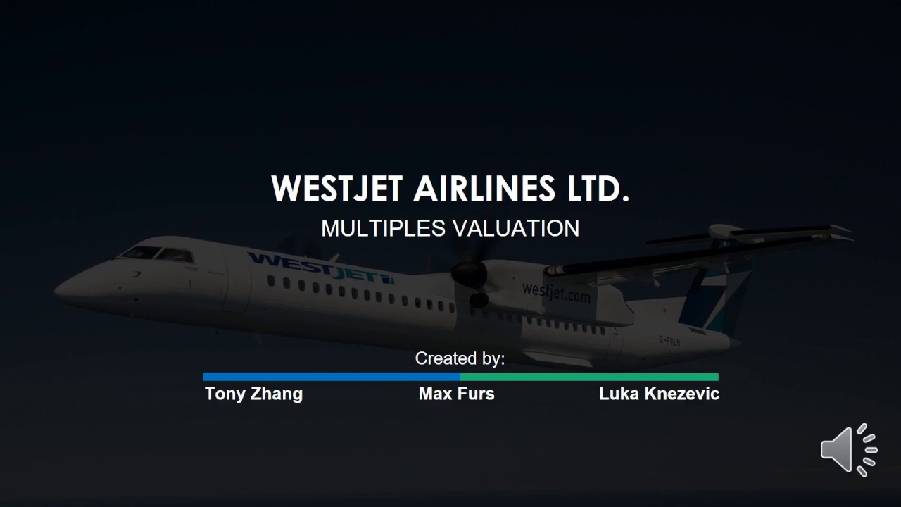 WestJet Multiples Valuation - Final Version