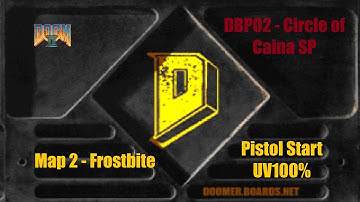 Doom II - DBP#2 Map 02: Frostbite (UV100%) - w/ commentary