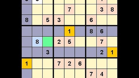 How to Solve Los Angeles Times Sudoku Expert September 13, 2022