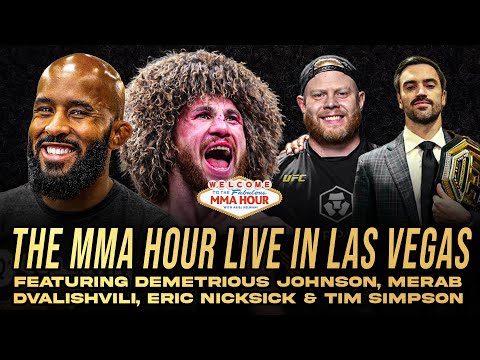 ? The MMA Hour: LIVE from Vegas with Demetrious Johnson, Eric Nicksick, Tim Simpson | Apr 11, 2024