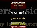 Persuasion - Part 1 #audiobook #shorts #books