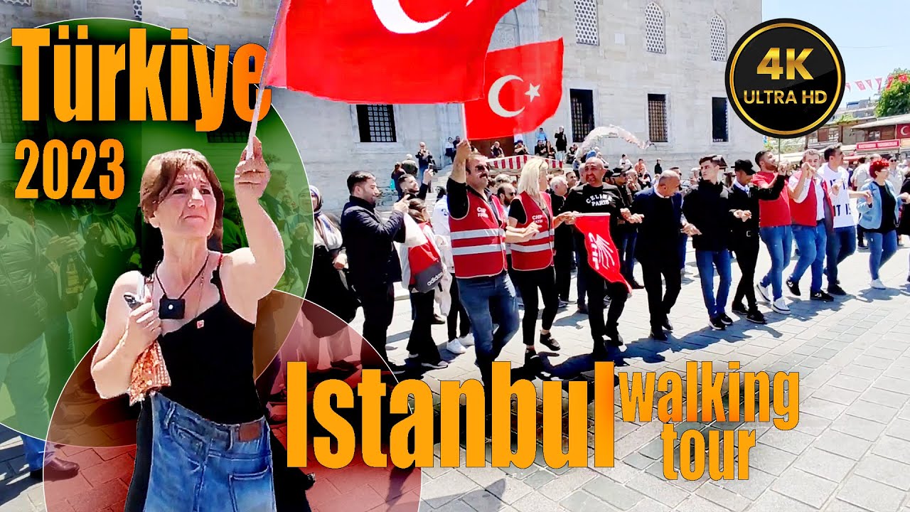 Turkey election 2023 / Türkiye cumhurbaşkanlığı seçimi 2023/Eminönü