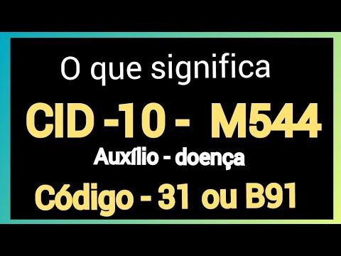 Vídeo: O que é um código de manifestação no CID 10?