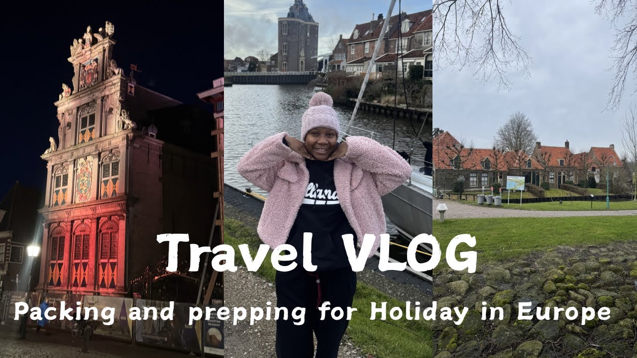 VLOG: 1st Trip to EUROPE || PACK and PREP with me✈️||💁🏻‍♀️