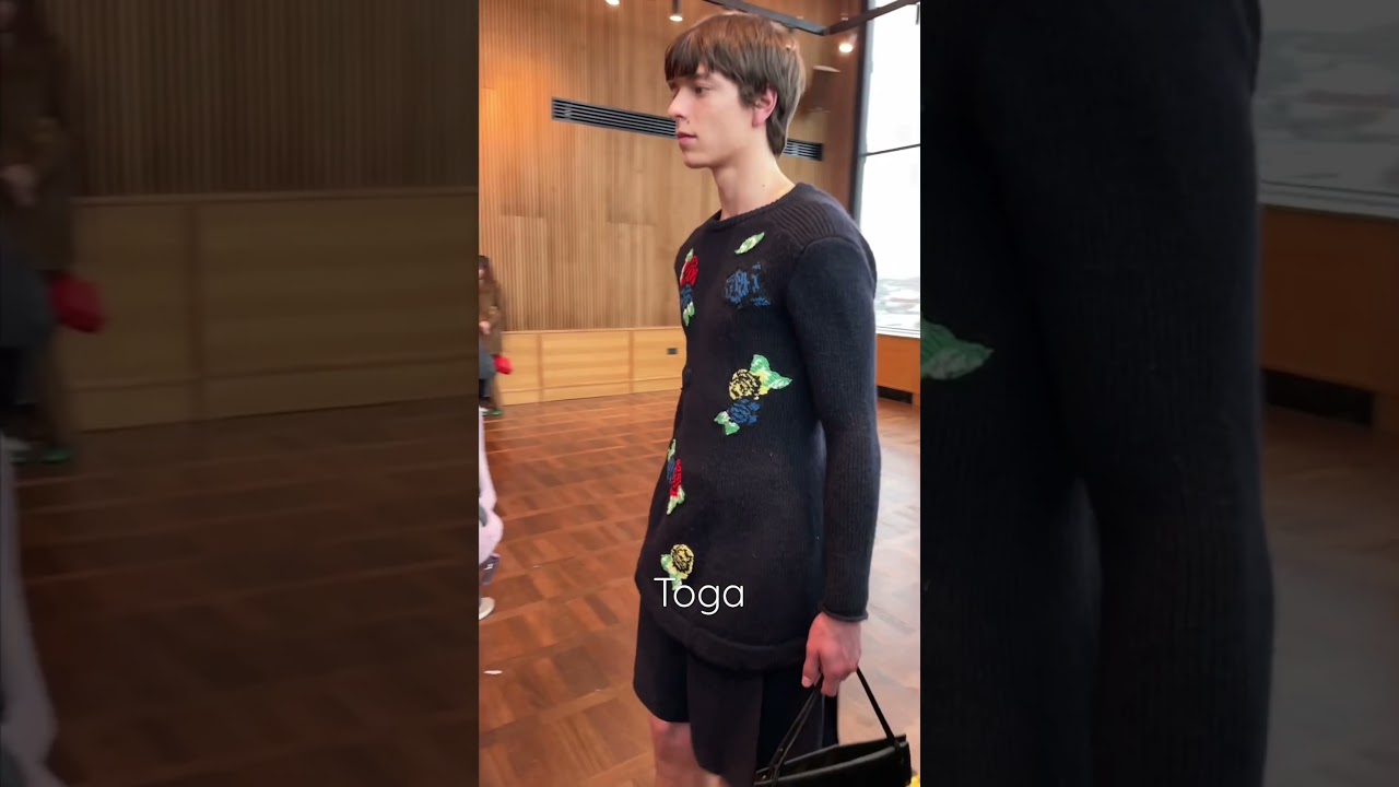 Wait til you see the back — Toga AW23 at London Fashion Week