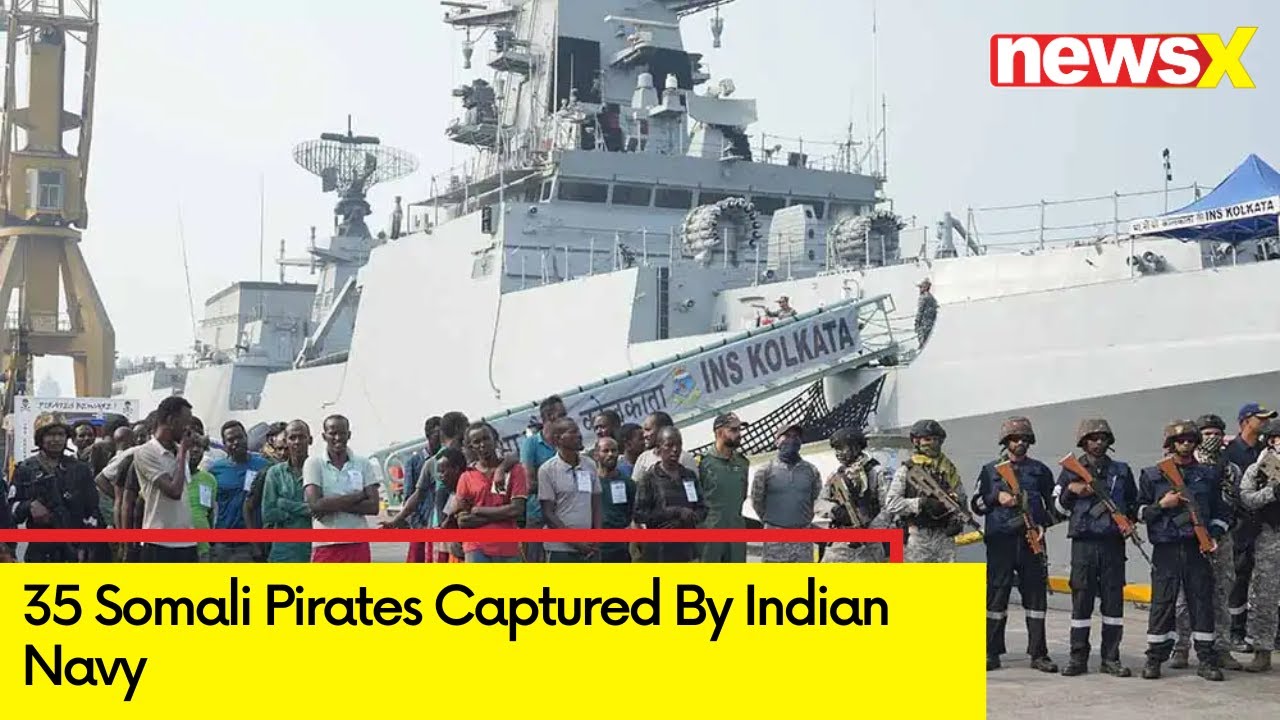 35 Somali Pirates Captured By Indian Navy | Operation Sanklap | NewsX ...