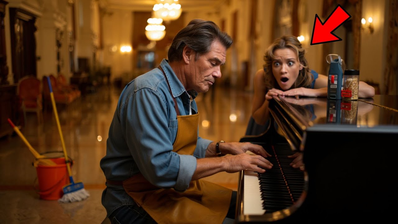 Уборщик сел за рояль… Через минуту вся публика встала на ноги!