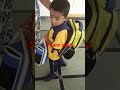 my son satvik going to #shortvideo school