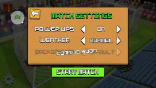 Mode champion cupe Cubic Soccer 3D screenshot 3