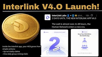 Interlink Network Version V4.O Launch 🔥Increase YOUR