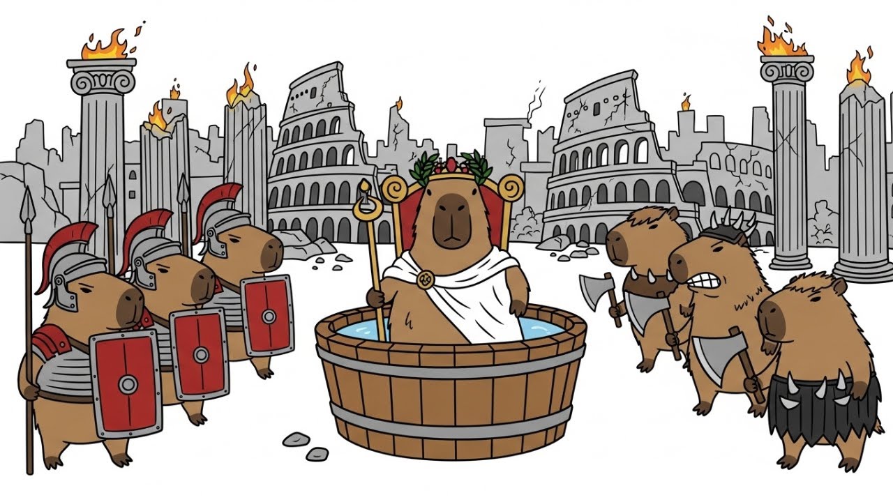 Rise and Fall of Capybara Rome