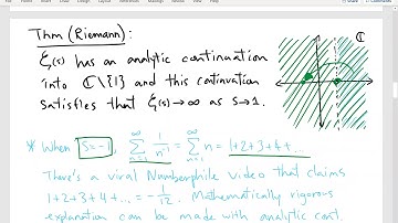Complex Analysis - Connections to Riemann Zeta Function