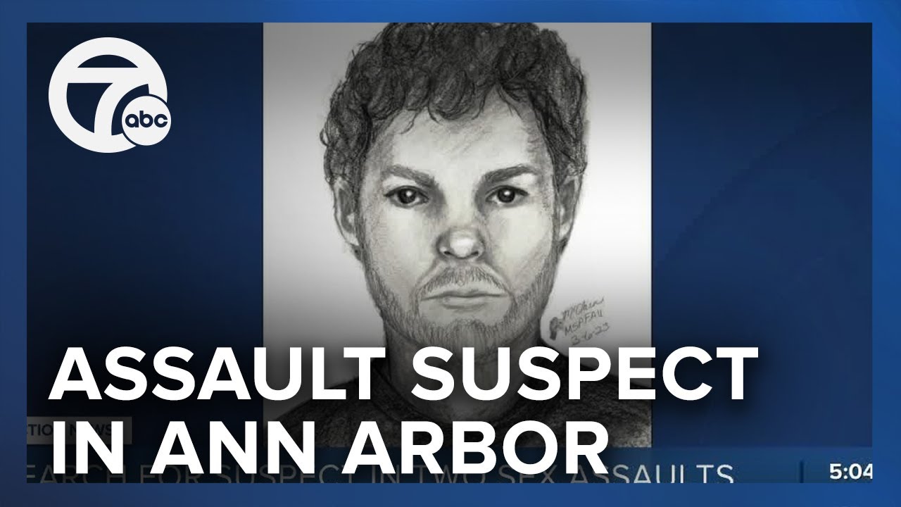 Ann Arbor police release sketch of suspect in sex assault cases - YouTube