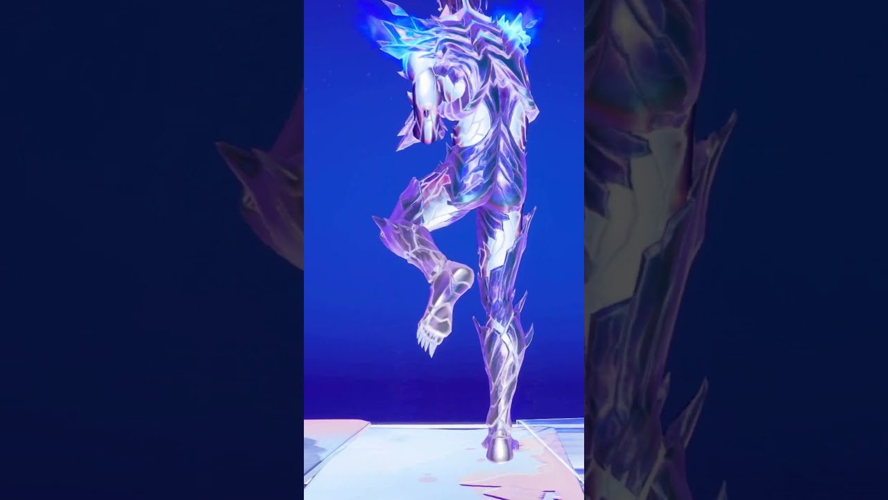 Spire Immortal shows off his butt with the "Evil Plan" emote (Fortnite) 