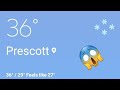 It's COLD 🥶 New Years Snow Storm 2023 Prescott, AZ...