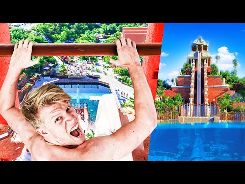 van de HOOGSTE GLIJBAAN gaan in het GROOTSTE WATERPARK! (Siam Park)